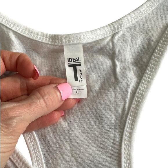 HOUSTON ASTROS Womens Racerback Tank Glitter Vinyl XL - Picture 2 of 6